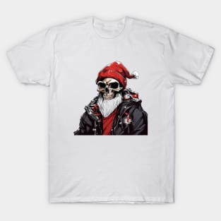 Christmas Celebration with a Skull Twist T-Shirt